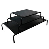 Heavy Duty Raised Pet Bed Elevated Trampoline Mesh Hammock for Dogs and Pets