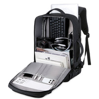 Large Capacity Expandable Business Luggage Backpack Water-repellent Travel Bag Laptop Bag