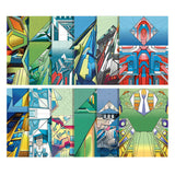 2 Set 3D Origami Paper Airplane Kit 12 Designs 36 Sheets