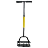 Lawn Aerator with 18 Steel Tines Manual Lawn Aerator Tool for Garden