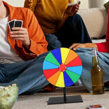 12-Slot 20cm Tabletop Lucky Prize Wheel – Spin Game for Parties & Raffles