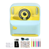 Instant Print Camera Set Christmas Gift Blue