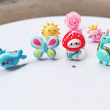 24PCS Adjustable Jewelry Rings Set for Girls Play and Dress-Up Gift