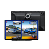 9 Inch CarPlay Screen with 4K Dashcam Front Rear Camera 64GB
