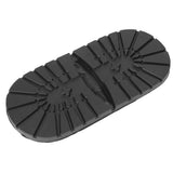 Heel Sole Repair Pads Black for Men's Shoes Boots Replacement