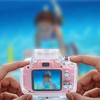 Underwater Camera for Kids – Waterproof Pool Toy Camera Ages 8-12 Pink