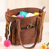 Corduroy Yarn Craft Bag