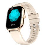 Bluetooth Smart Watch for Women Fitness Tracker Sports Watch for Android iPhone Beige