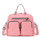 Diaper Bag Tote Baby Changing Bag Baby Bags for Mom Multifunction Travel Diaper Bag for Women Pink
