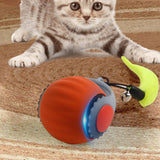 2Pcs 2-Mode Automatic Moving Ball Toy for Cats USB Rechargeable Interactive Cat Toys