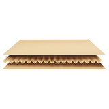 10Pcs Cardboard Shipping Box Paper Boxes Mailing Packing Corrugated Carton