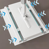 Clip Mop Sweep and Mop Kit for Hardwood Tile Marble and Laminate Floors