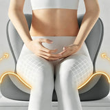 Anti Slip Seat Cushion Ergonomic for Back and Butt Support Car Office Gray