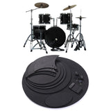 10Pcs Set Drum Mute Pads for Practice Drum Dampening Pads for Quiet Drum Practice for Home Studio