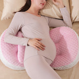 Pregnancy Pillow Side Sleeper Maternity Pillows Waist Leg Support Sleeping Pillow Pink