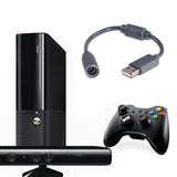2 PCS USB Breakaway Adapter Cables Compatible with Xbox 360 Wired Controllers