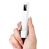 Handheld UV Nail Lamp – Portable Gel Nail Dryer for Home and Salon Use White