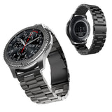 Stainless Steel Replacement Band Compatible With Samsung Gear S3 Strap Black