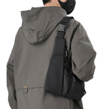 Anti Theft Travel Crossbody Bag  Multi-Pocket Shoulder Bag Black