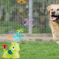 Outdoor Flying Disc Launcher Game Toys for Kids Outdoor Summer Toys