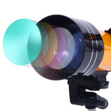 150X Magnification Astronomical Telescope Monocular Refracting Telescope with Finder Scope and Tripod