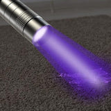 395nm Mini Pen Light with Clip for Leak Pet Urine Scorpion