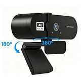 4k Webcam Video Camera Streaming USB Webcam for PC