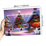 31 Days Christmas Gnome Advent Calendar Gnome Toy Countdown Calendar Blind Box