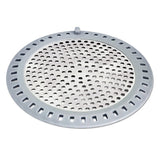 Shower Drain Hair Catcher Weighted Metal Silicone for Round Drains
