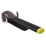 Foldable Car Vehicle Steering Wheel Anti-Theft Devices Security Lock Heavy Duty Black Gold