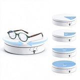 360 Rotating Display Stand Electric for Jewelry and Photography White