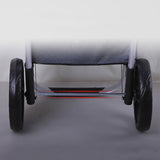 Foldable Shopping Cart Trolley Aluminium Waterproof Grocery Storage Bag Grey
