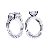 12 PCS Clear Ring Size Adjusters for Loose Rings with 2 Cleaning Cloths for Men Women