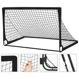 Portable Soccer Goal Set for Backyard Practice Training