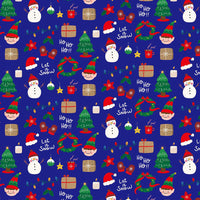 10 Sheets Christmas Wrapping Paper Xmas Present Wrap Paper