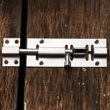 10Pcs Stainless Steel Quality Door Slide Bolt Toilet Shed Lock Catch Latch Small