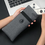 RFID Pouch for Car Keys & Phone – Anti Tracking Case Gray