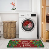 2PCS Christmas Floor Mats Set – Non-Slip Rugs for Kitchen Bathroom Living Room and Doorway Style 3