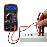 Digital Multimeter DC AC Voltmeter Voltmeter and Ohm Volt Amp Meter with PTC protection