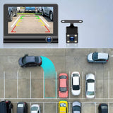 3 Channel Dash Cam Touchscreen Dashcam Front and Rear with Reversing Mode