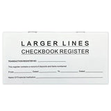 12 PCS Check Register Books with 14 Lines Per Page and 2026 to 2028 Calendar