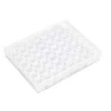 56 Grid Plastic Jewelry and Bead Storage Organizer Box for Crafts