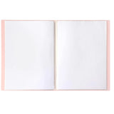 2 PCS Binder with 40 Page Clear Folderfor Certificate & Office Project Document Organizer Pink