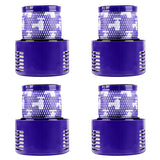 4PCS Washable HEPA Pre Motor Filter Compatible with Dyson V10 SV12