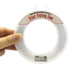 2PCS 0.45mm Clear Fishing Line 200m Invisible Nylon Thread
