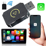 Wireless CarPlay Android Auto Adapter Plug and Play USB Car Dongle Connect Box