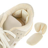 2 Pairs of Back of Heel Cushion Pads Mesh Adhesive Heel Grips Inserts Heel Protectors