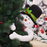 2Pcs Cute Hugs The Xmas Tree Doll Christmas Tree Ornament Xmas Party Decor