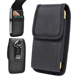 Universal Cell Phone Belt Holster Pouch with Hook & Loop Closure for Men & Women Style 2
