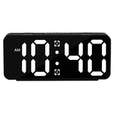 Small Digital Alarm Clock with 5 Dimmers & 5 Alarm Volumes Black